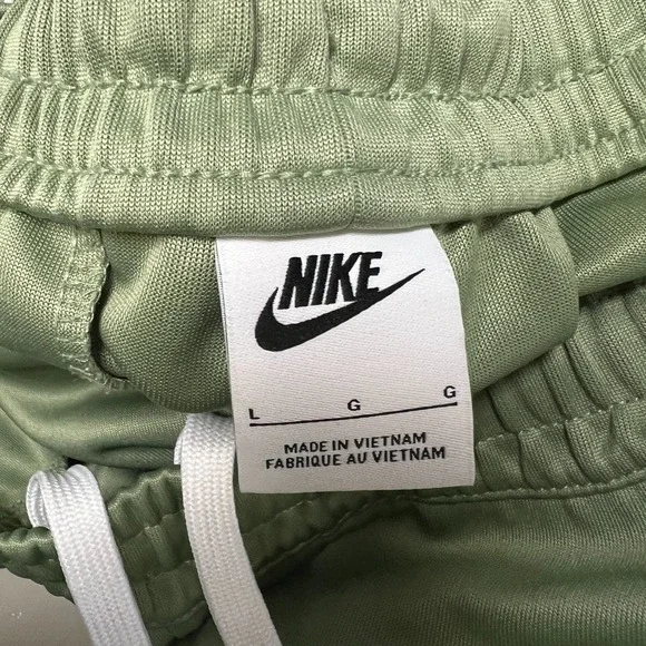 Nike Green Joggers Sweatpants Mens Large Pockets Fleece Gym Training Tech - Picture 6 of 9